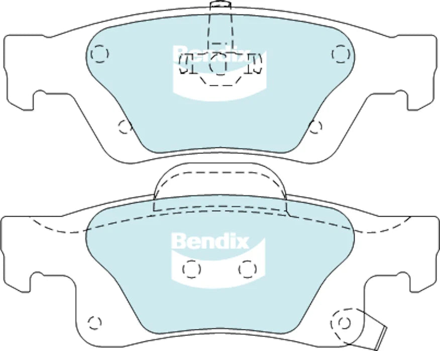 Jeep Grand Cherokee Rear Brake Pads - DBA Xtreme Performance DB2217XP