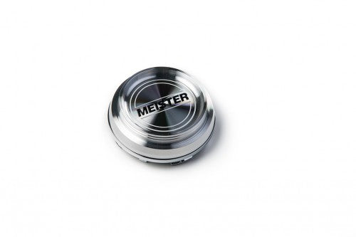 Work Meister Centre Cap - Chrome & Black (Large Base)