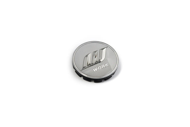 Work Optional Centre Cap - Silver & Chrome (Large Base)