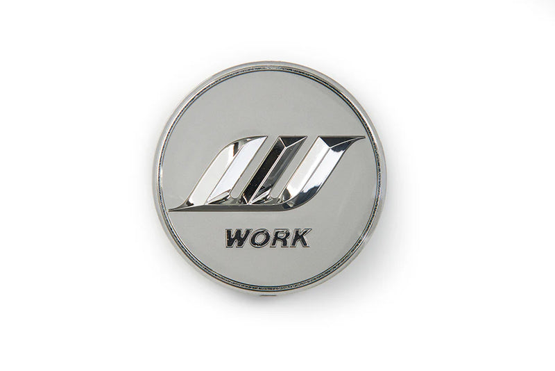 Work Optional Centre Cap - Silver & Chrome (Large Base)