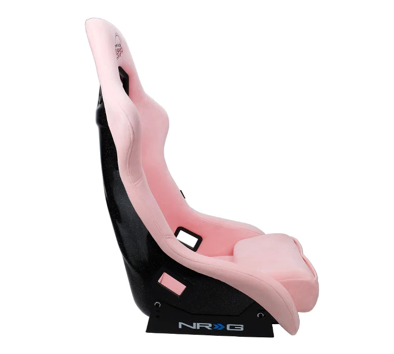 NRG x Prisma Fixed Back Bucket Seats | Pink (PAIR)