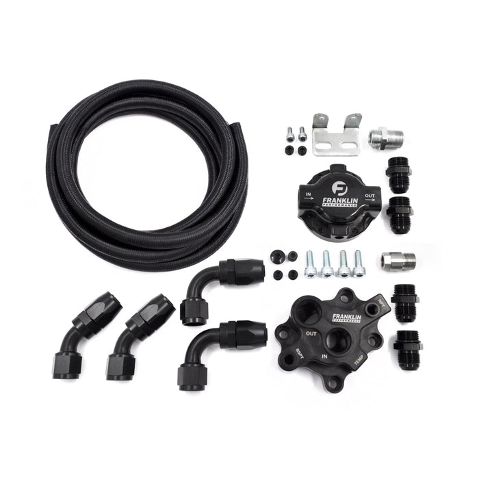 Bolt-On Oil Filter Relocation Kit for Nissan RB Engines