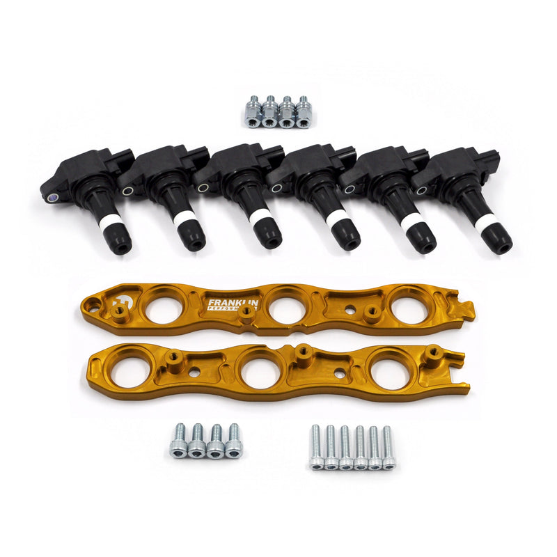 VR38 Coil Conversion Kit , Suits Nissan RB20, RB25, RB26 Engines