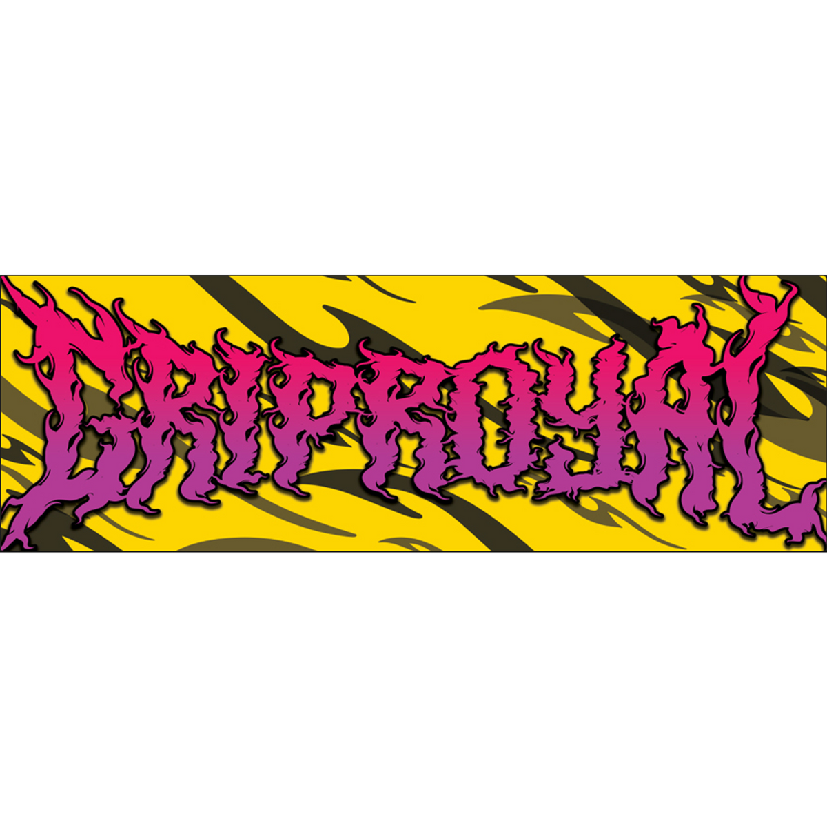 Grip Royal Nobori Flag Metal Yellow — Thrash Garage NZ