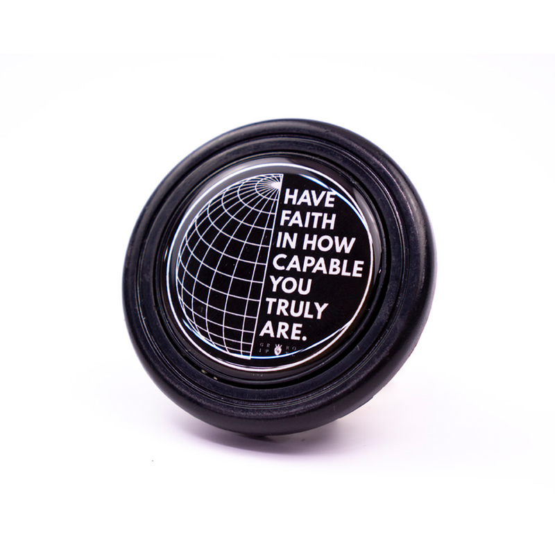 Grip Royal Have Faith Horn Button
