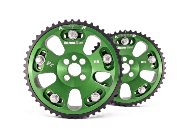 Kelford Cams KCG25 |  RB20 / RB25 / RB26 Cam Gears GREEN