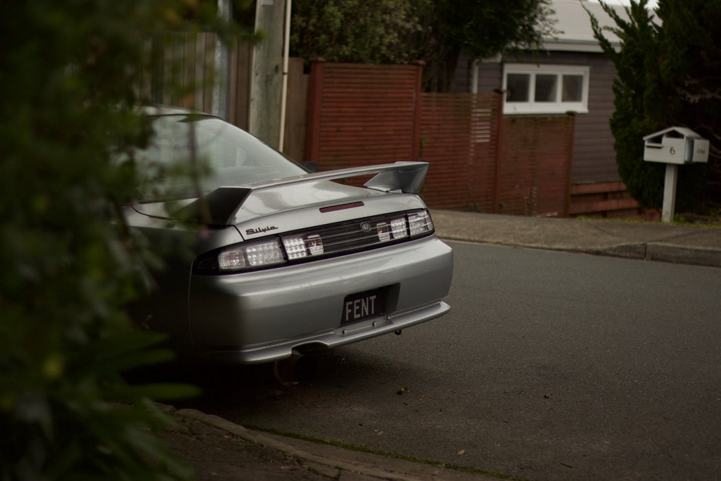 Nissan Silvia S14 Black & Clear Lens LED Tail Lights