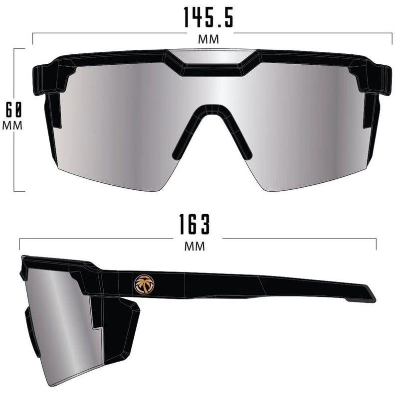 Heat Wave Future Tech Sunglasses | Black