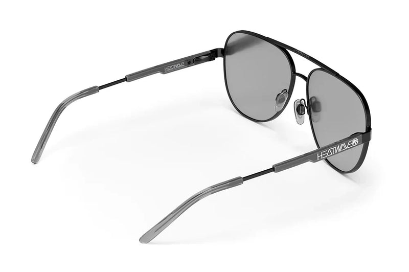 Heat Wave Incline Sunglasses | Satin Black