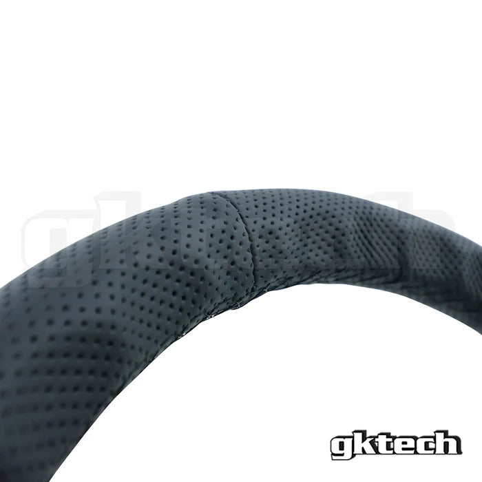 Gktech Leather Steering Wheel 350mm Flat
