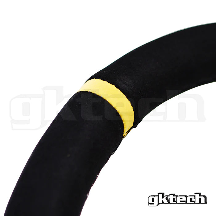 Gktech Suede Steering Wheel 350mm Deep Dish