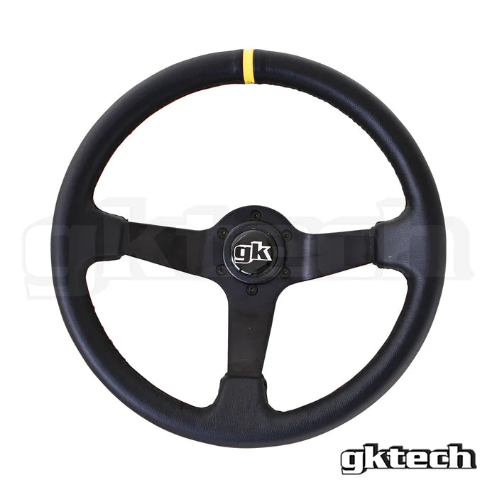 Gktech Leather Steering Wheel 350mm Deep Dish