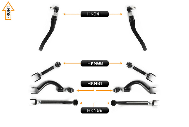 Essentials Arm Kit - Nissan 200SX S14 / S15 (Front & Rear)
