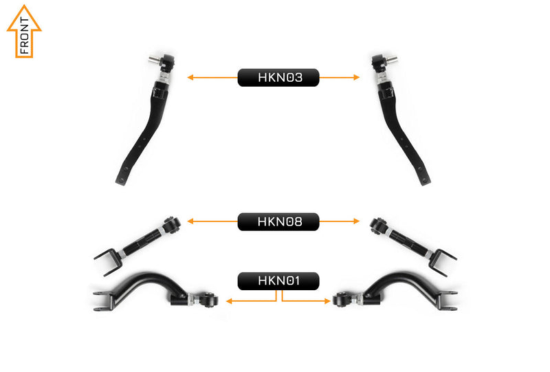 V2 Essentials Arm Kit - Nissan Skyline R32 (Front & Rear)