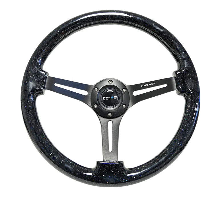 NRG 350mm Steering Wheel | Galaxy Black