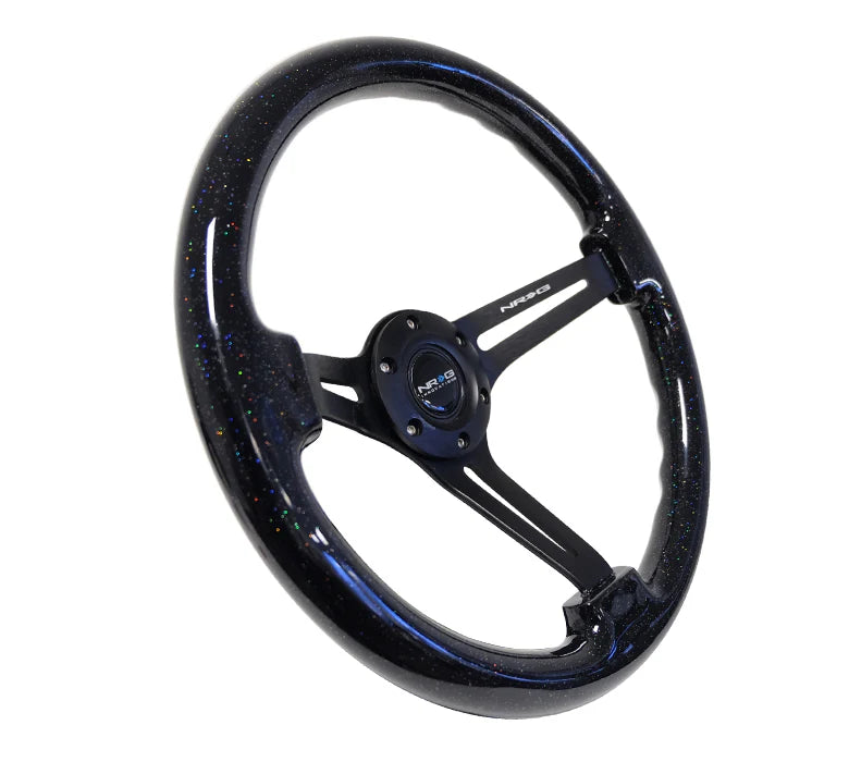 NRG 350mm Steering Wheel | Galaxy Black