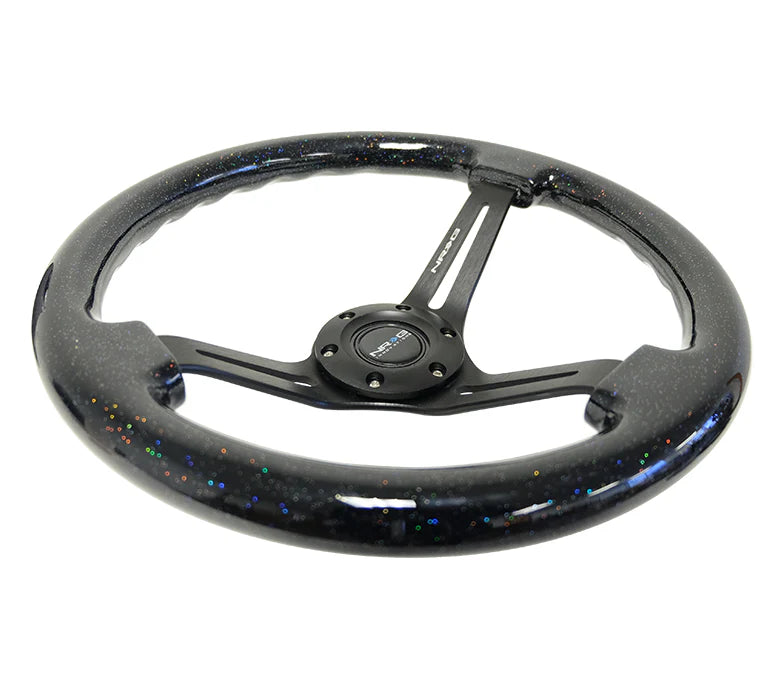 NRG 350mm Steering Wheel | Galaxy Black