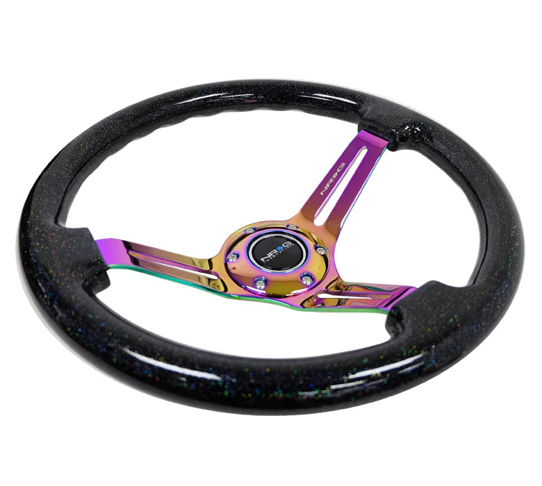 NRG 350mm Steering Wheel | Galaxy Neo Chrome