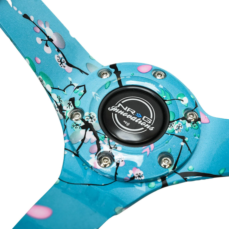 NRG Blossom Suede Steering Wheel