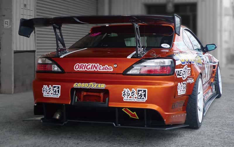 NISSAN SILVIA RACING LINE S15 - UNDER PANELS + CANARDS