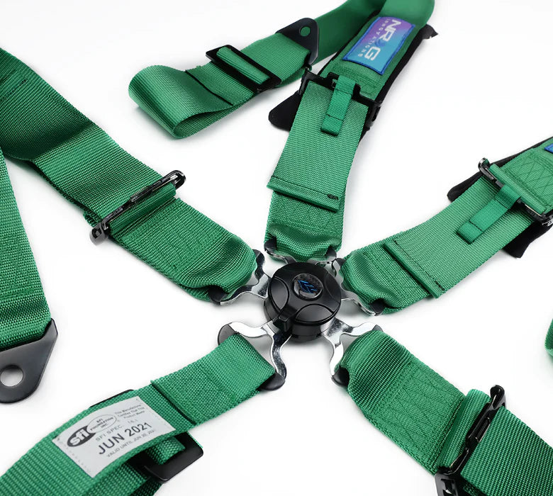NRG SFI Seat Harness Cam Lock | Green