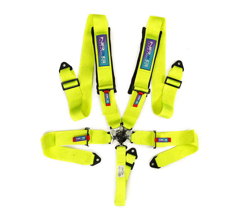 NRG SFI Seat Harness Cam Lock | Neon Green