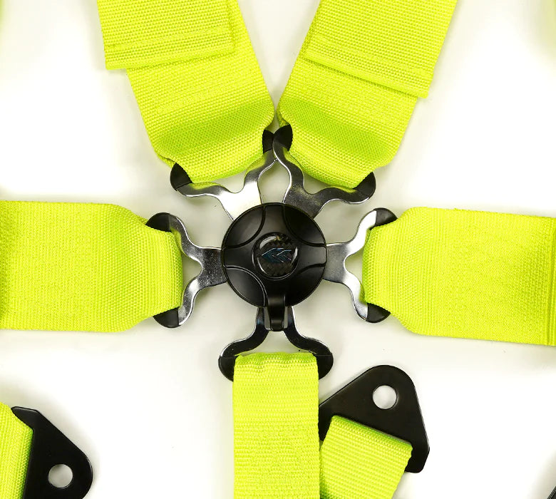 NRG SFI Seat Harness Cam Lock | Neon Green