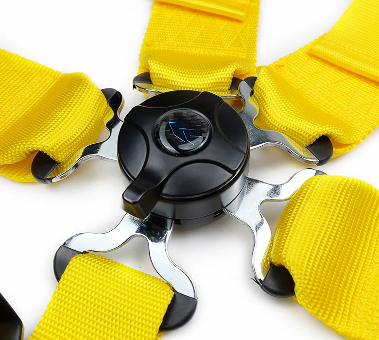 NRG SFI Seat Harness Cam Lock | Yellow