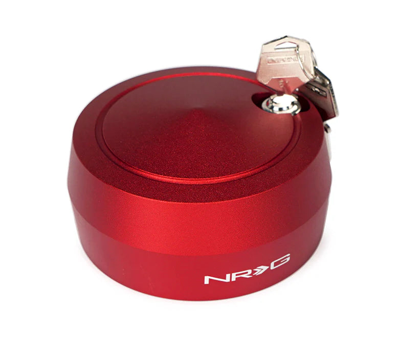 NRG Spinning Quick Release Lock | Red — Thrash Garage NZ