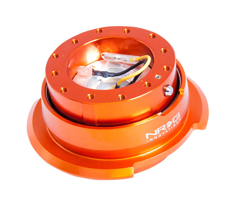 NRG Diamond Cut Series Quick Release 2.8 | Orange