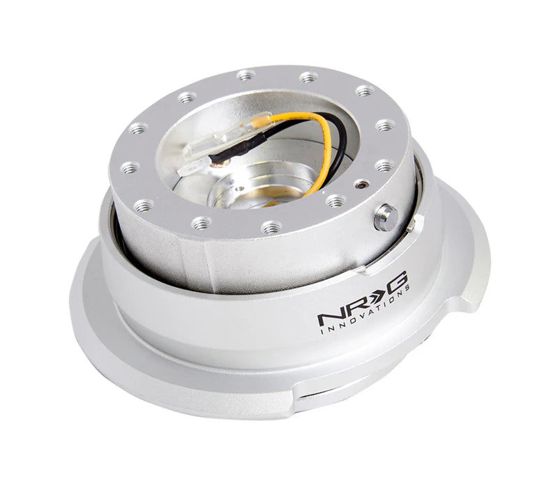 NRG Diamond Cut Series Quick Release 2.8 | Silver