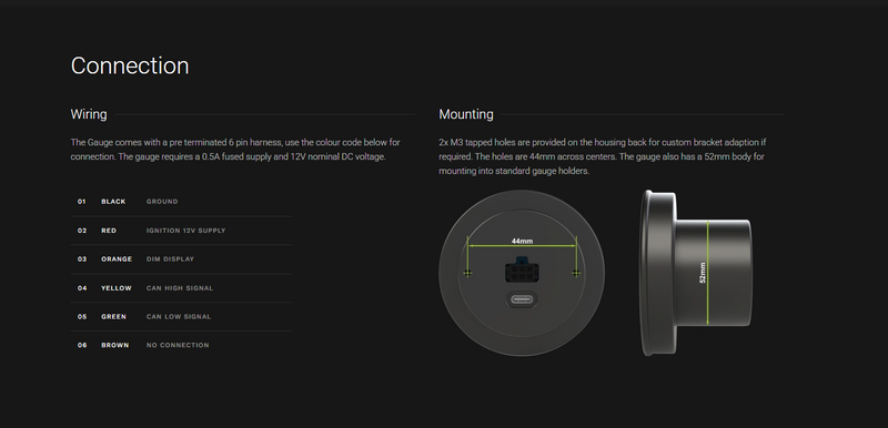 AI Controls ADV80 CAN Gauge