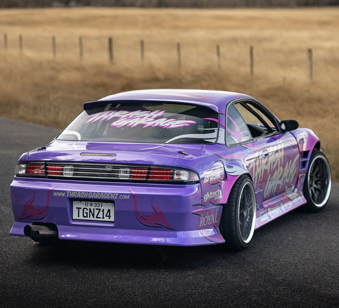 Nissan Silvia S14 Dmax Style Roof Spoiler — Thrash Garage Nz