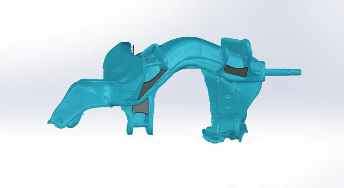 Gktech Toyota JZX90 & JZX100 Subframe Weld In Reinforcement Plates