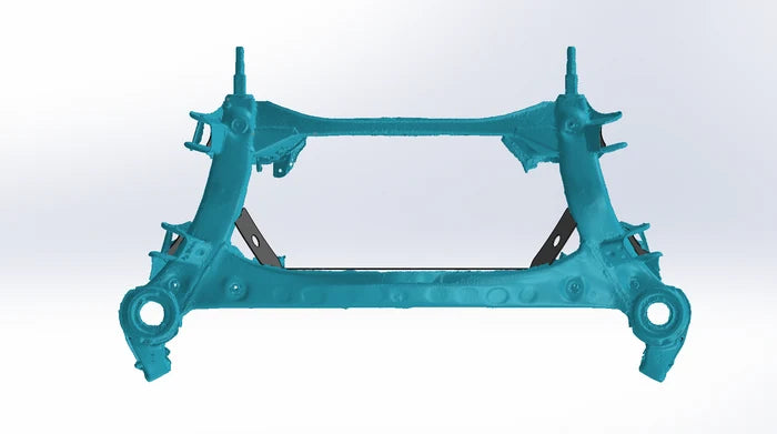 Gktech Toyota JZX90 & JZX100 Subframe Weld In Reinforcement Plates
