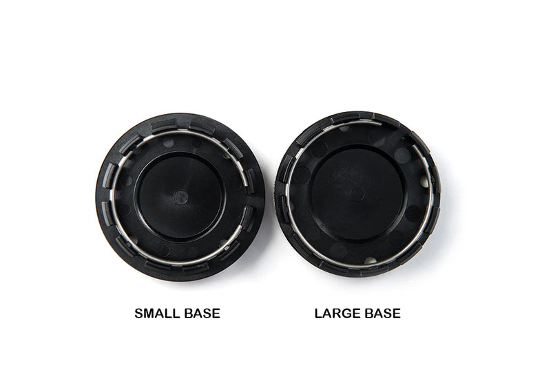Work Optional Centre Cap - Silver & Chrome (Large Base)