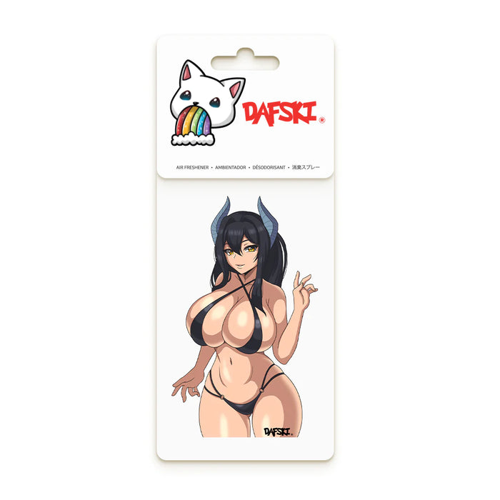 Dafski Car Air Freshener with Witch Anime Girl