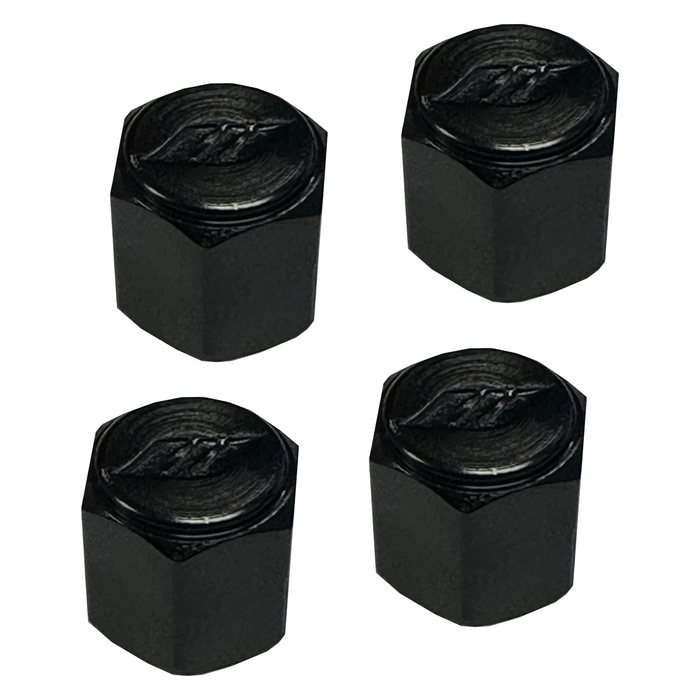 Work Wheels Air Valve Caps | Black