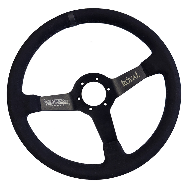 Grip Royal Black Suede w/ Black TDC