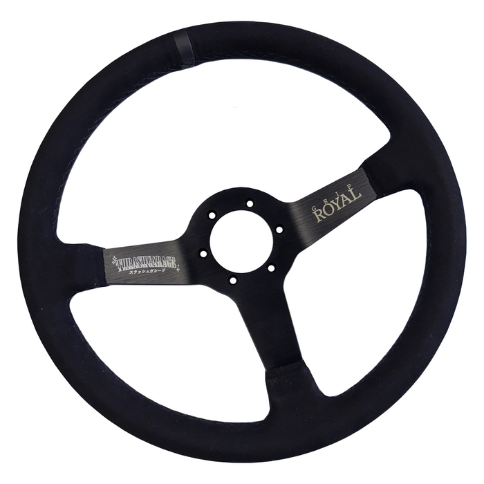 Grip Royal Black Suede w/ Black TDC