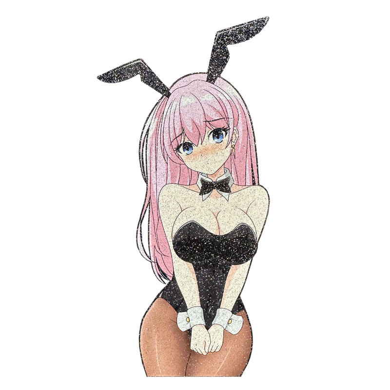 Anniversary Edition Bunny Girl Glitter Decal
