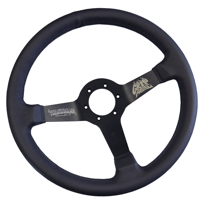 Grip Royal Leather Flame Steering Wheel