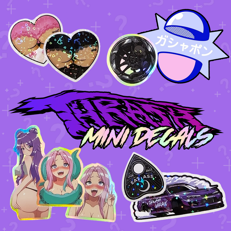 Gachapon Mystery Mini Decal