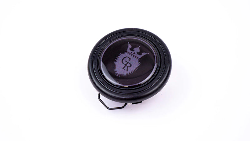 Grip Royal Gun Metal Crest Horn Button