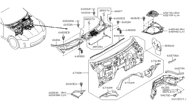 Nissan Manufacturing Tag Clip