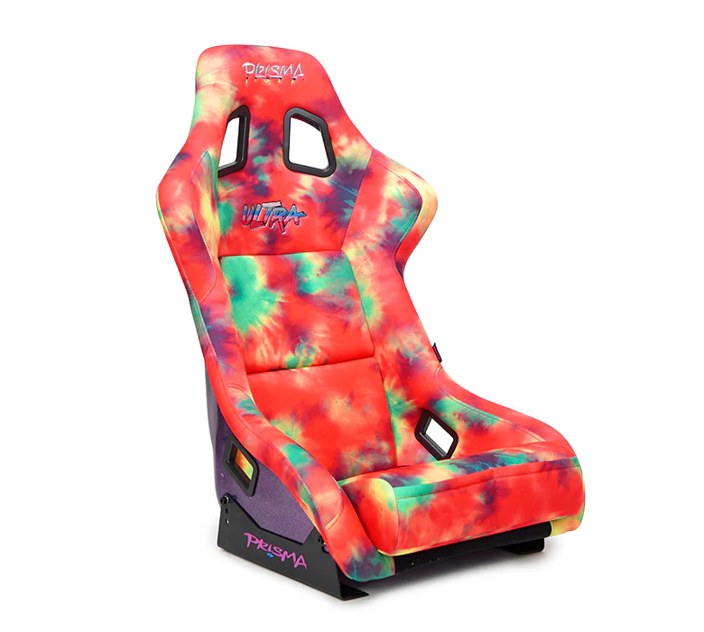 NRG x Prisma Fixed Back Bucket Seats | Ultra Tie Dye (PAIR)