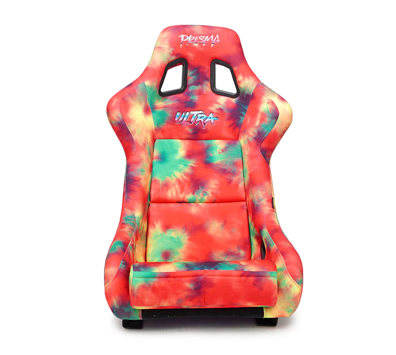 NRG x Prisma Fixed Back Bucket Seats | Ultra Tie Dye (PAIR)