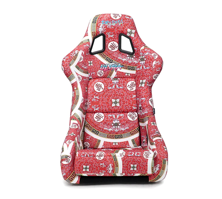 NRG x Prisma Fixed Back Bucket Seats | Ultra Dynasty (PAIR)