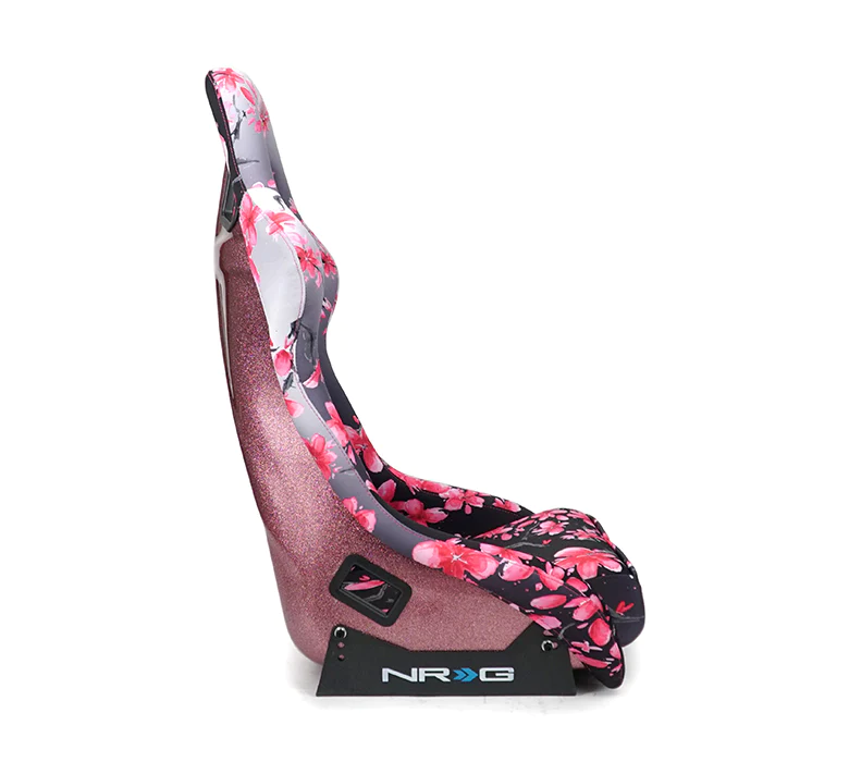 NRG x Prisma Fixed Back Bucket Seats | Ultra Sakura (PAIR)