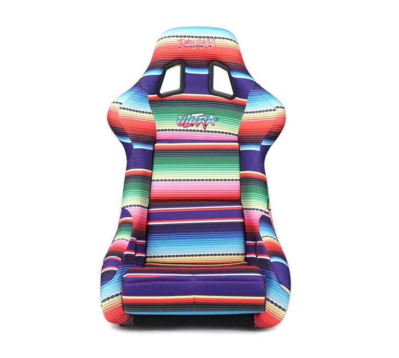 NRG x Prisma Fixed Back Bucket Seats | Ultra Mexicali (PAIR)